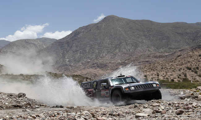 Etapa 3 del Dakar